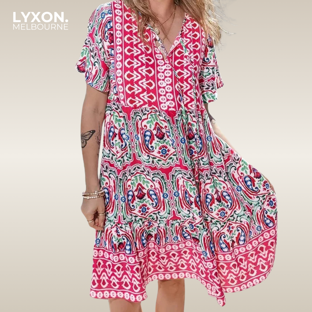 Libuse | Boho Print Dress