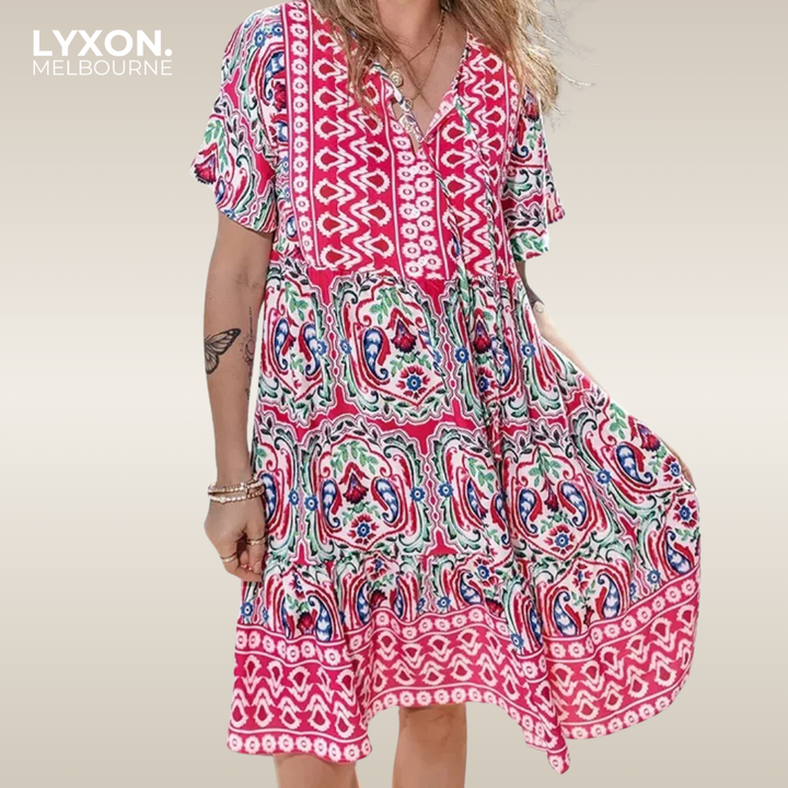 Libuse | Boho Print Dress