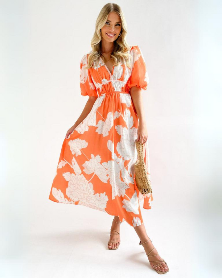 Thetis | Floral Wrap Dress