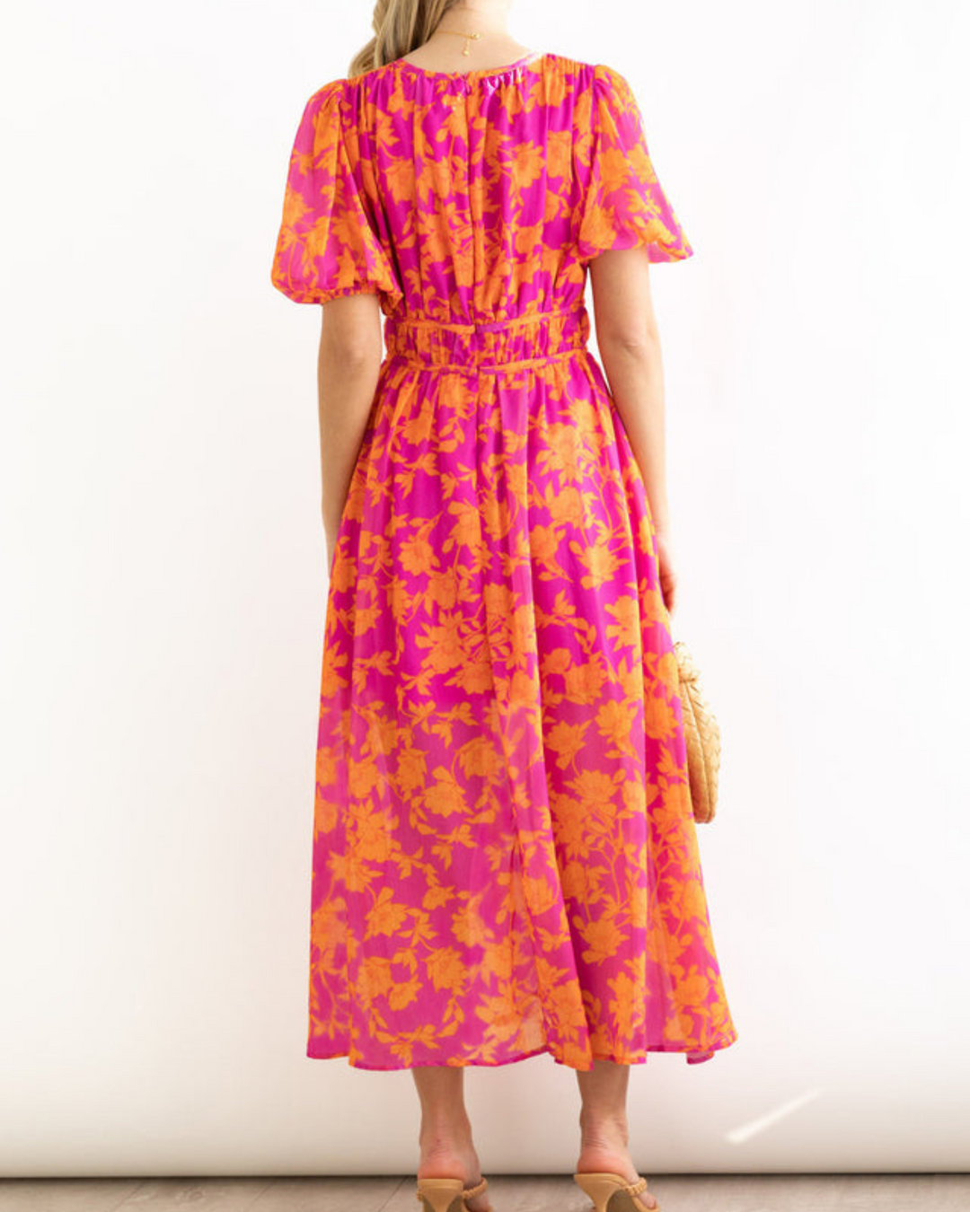 Thetis | Floral Wrap Dress