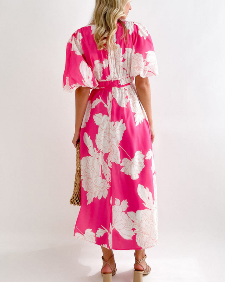 Thetis | Floral Wrap Dress