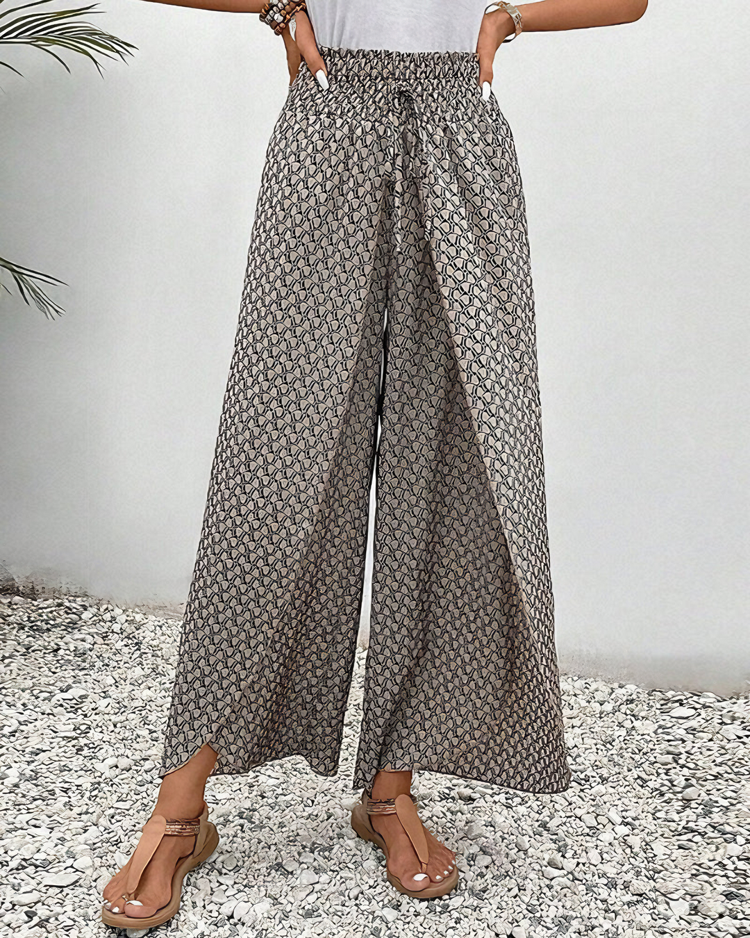 Azmara | Boho Wide-Leg Pants