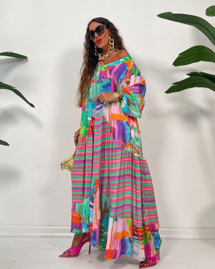 Ffion | Vibrant Maxi Dress