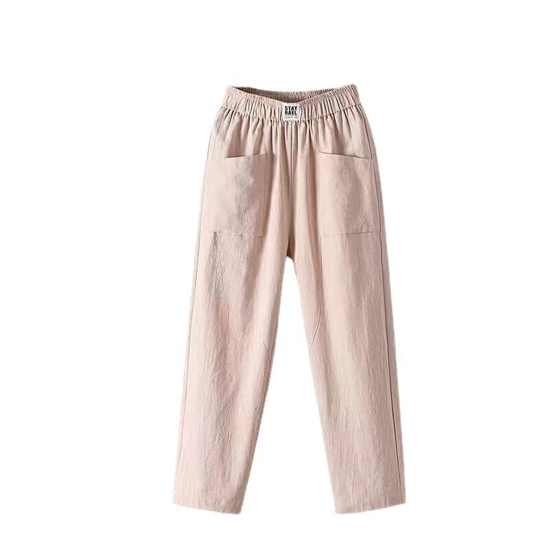 Sylvara | Minimalist Cotton Trousers