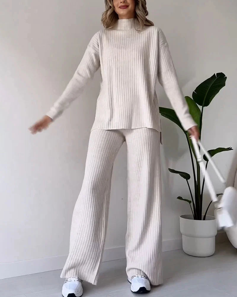 Mila | Ribbed Knit Set