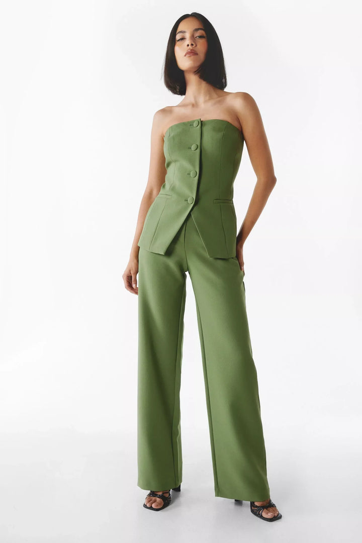 Serafin | Strapless Tailored Co-Ord Set