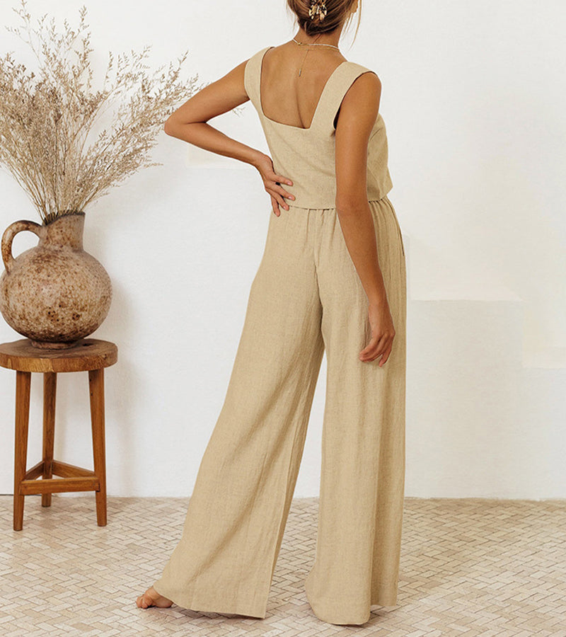 Layla | Linen Two-Piece Set