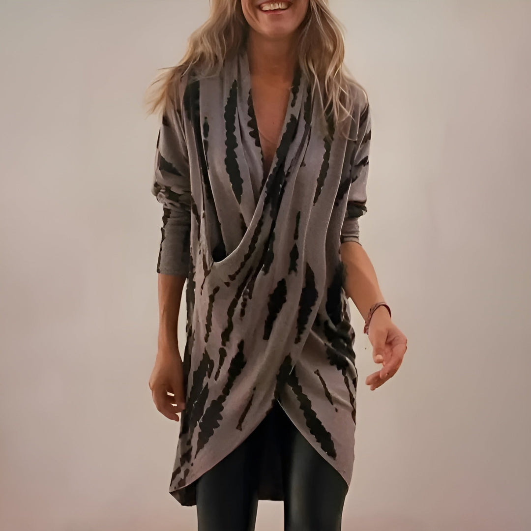 Lauren | Draped Knit Cardigan