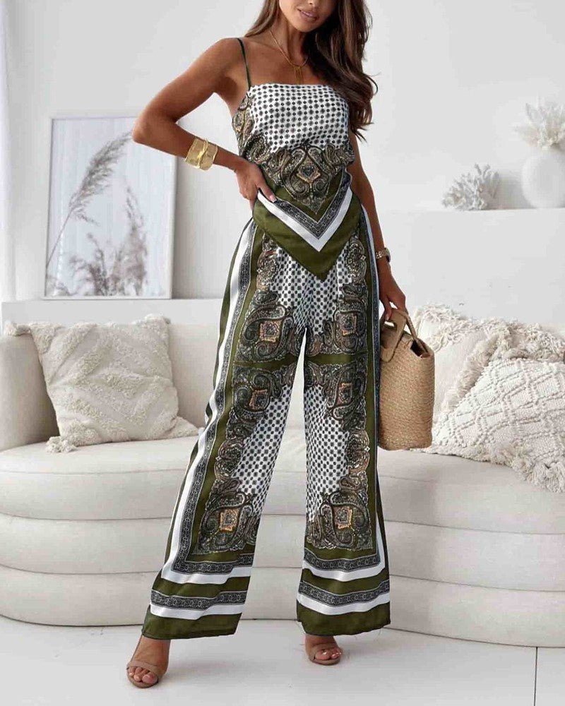 Seraphina | Luxe Scarf Maxi Dress