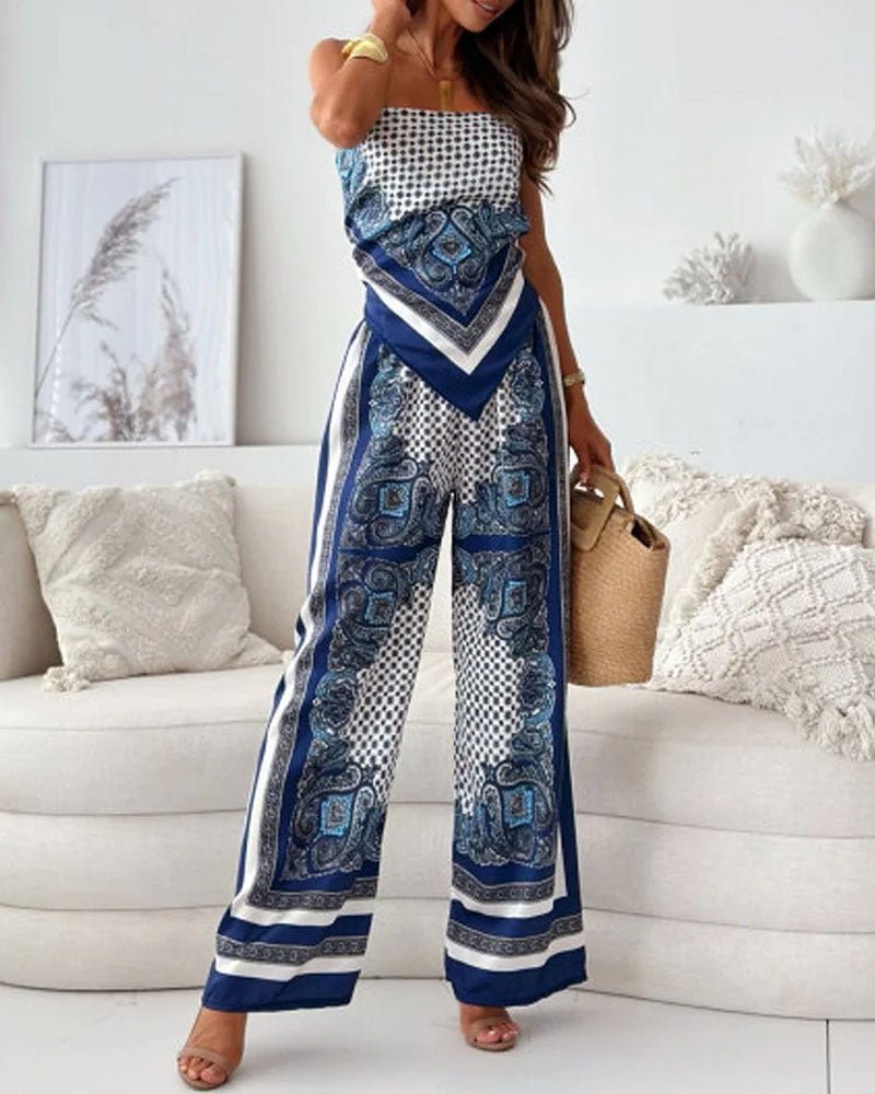 Seraphina | Luxe Scarf Maxi Dress