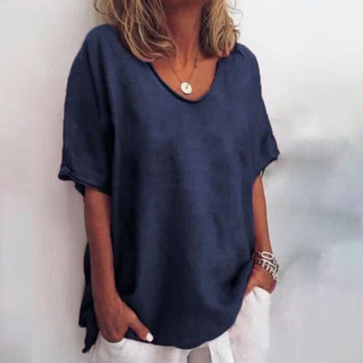 Callie | Relaxed Linen Tee