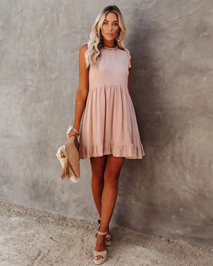 Alethea | Ruffle Mini Dress