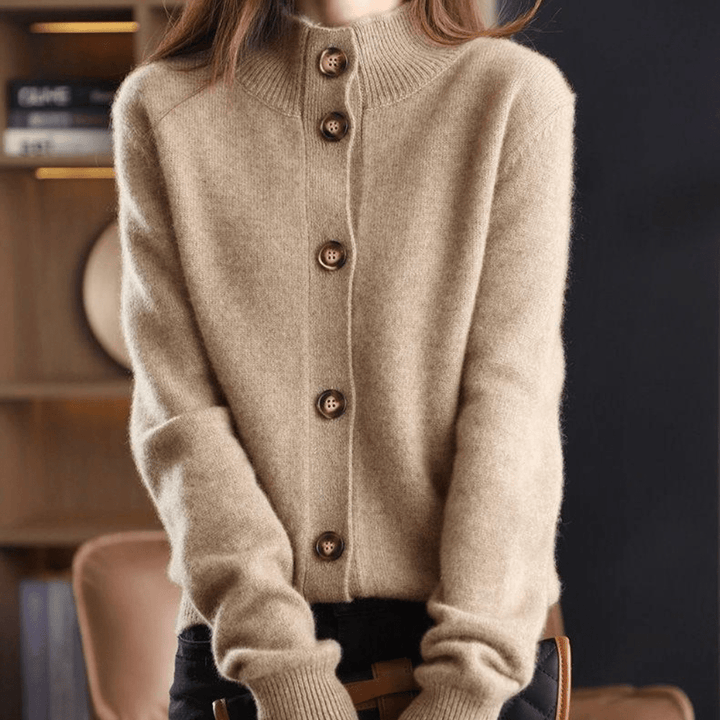 Leila | Soft Knit Button Cardigan