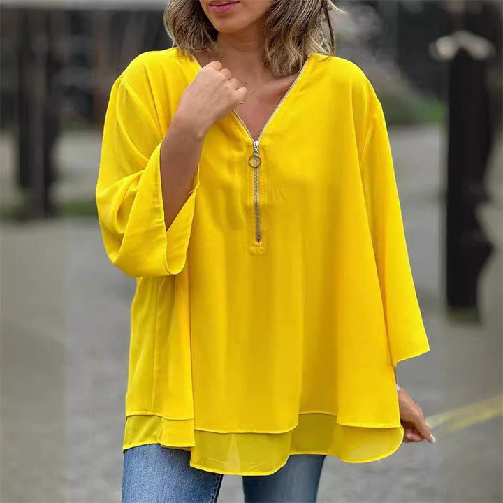 Paige | Flowy V-Neck Blouse