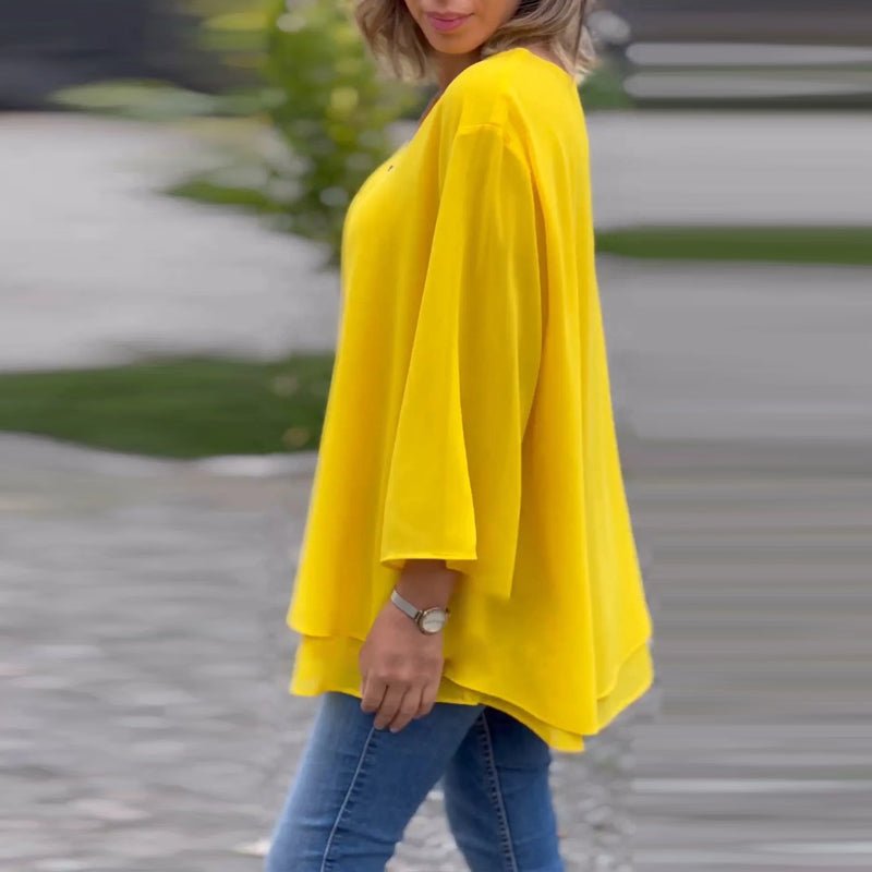 Paige | Flowy V-Neck Blouse