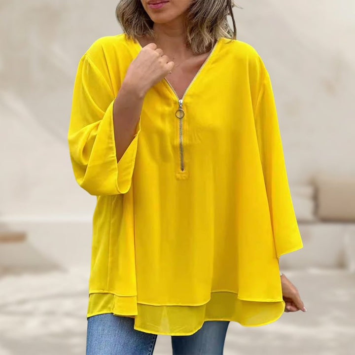 Paige | Flowy V-Neck Blouse