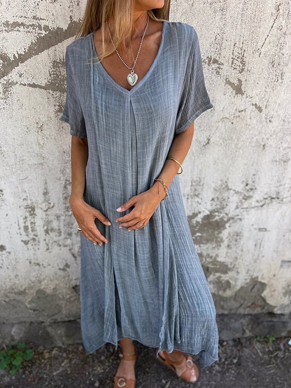 Vera | Relaxed Linen Dress