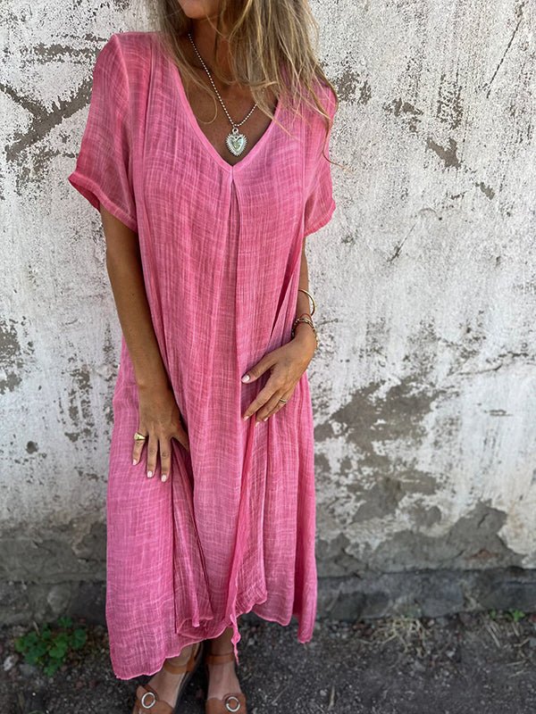 Vera | Relaxed Linen Dress