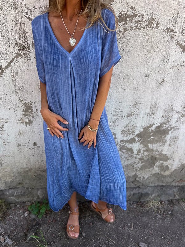 Vera | Relaxed Linen Dress