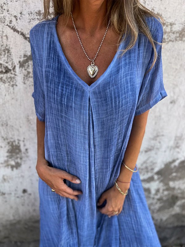 Vera | Relaxed Linen Dress