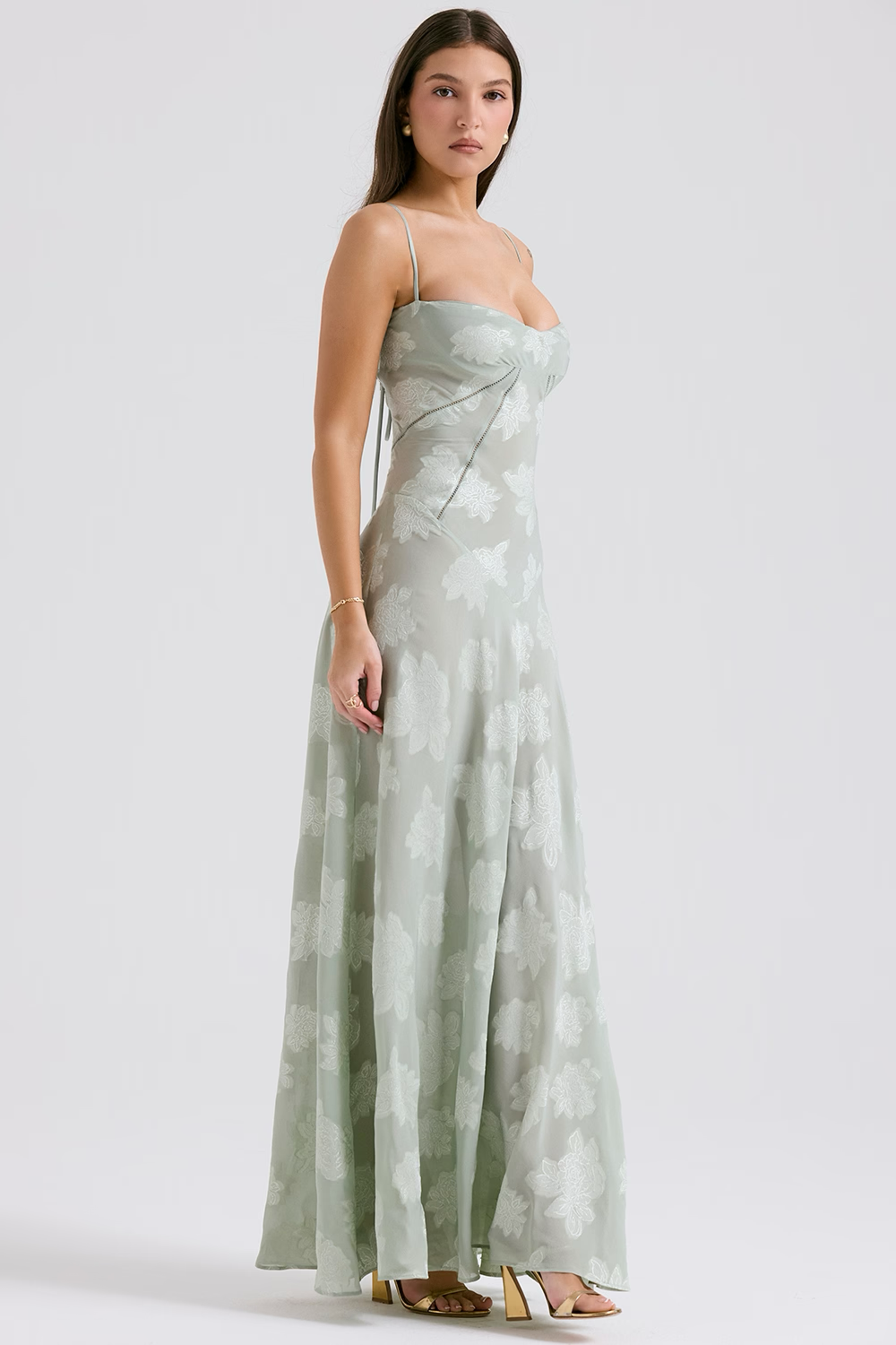 Lada | Ethereal Lace Maxi Dress