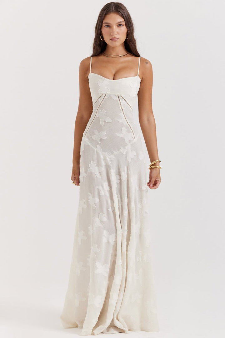 Lada | Ethereal Lace Maxi Dress