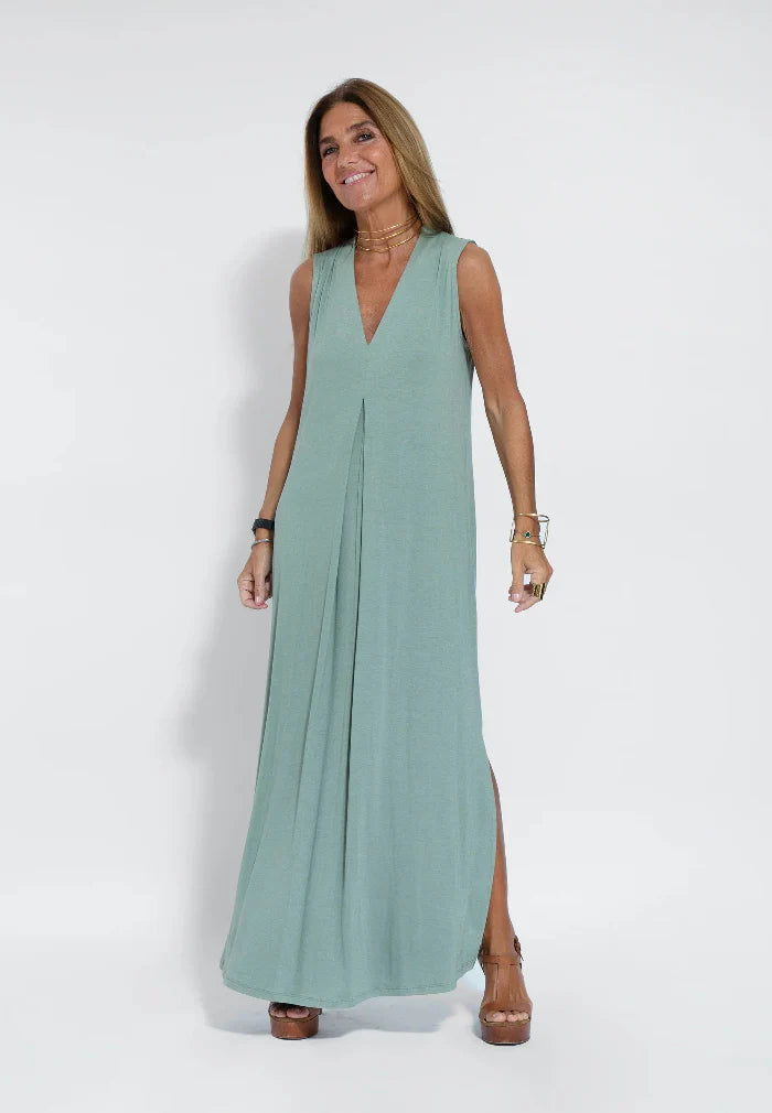 Athena | Sleeveless Maxi Dress