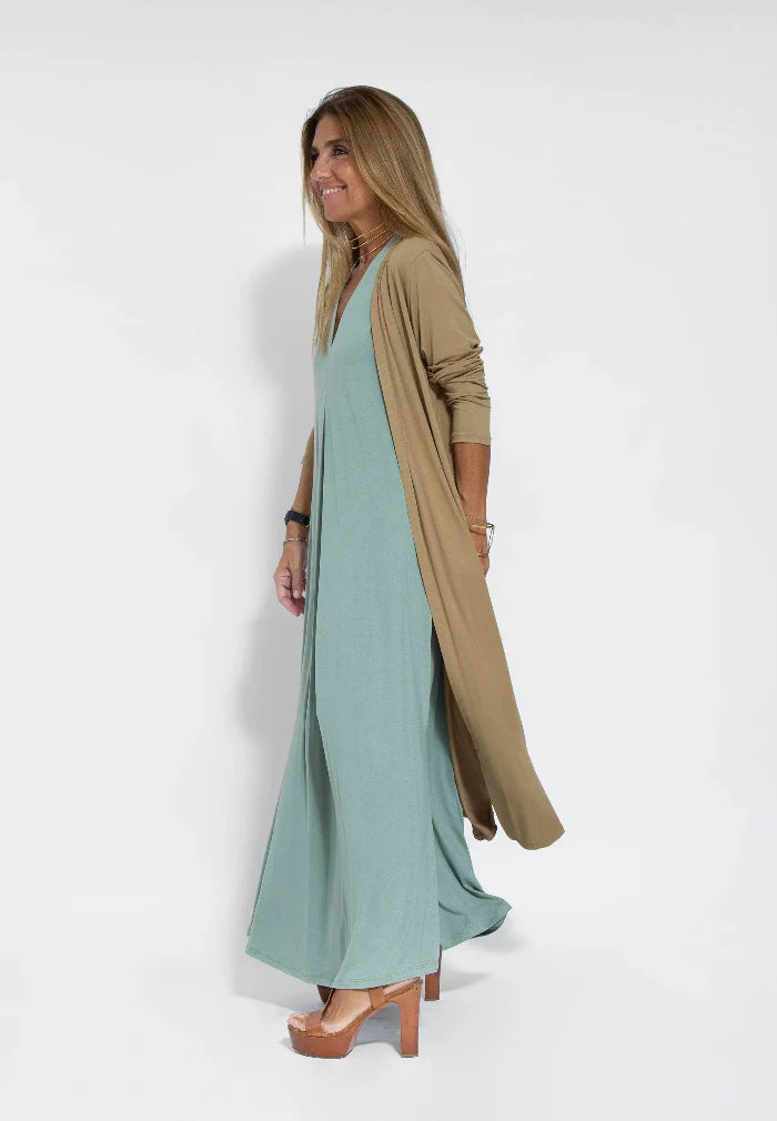 Athena | Sleeveless Maxi Dress