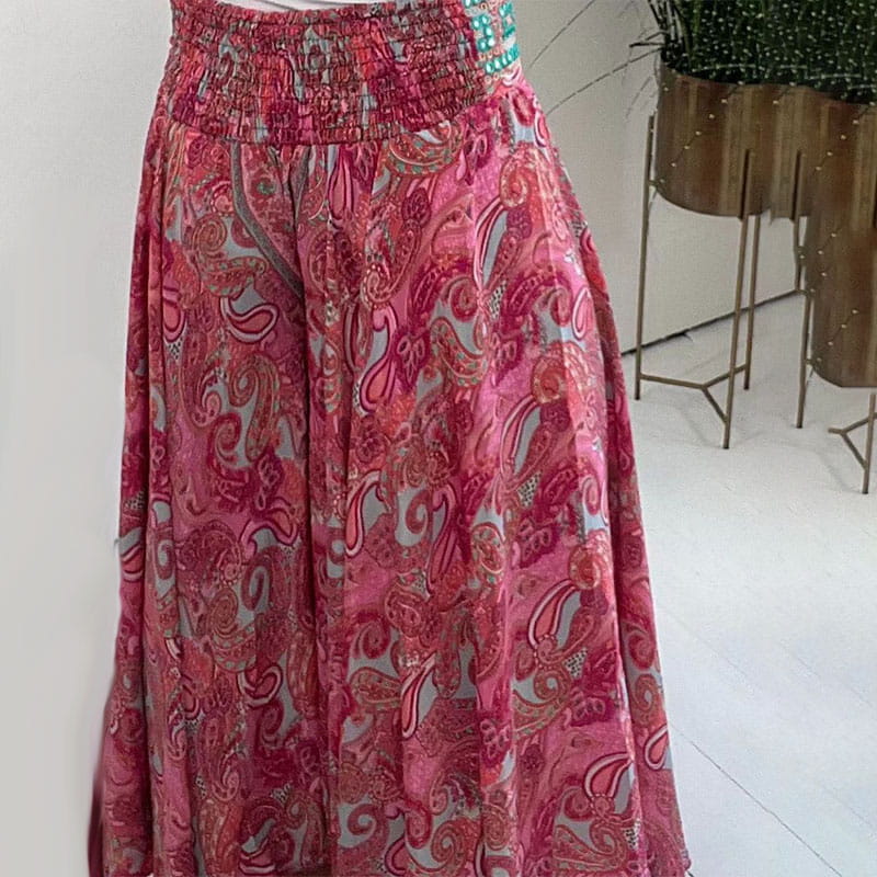 Azmira | Boho Wide-Leg Pants