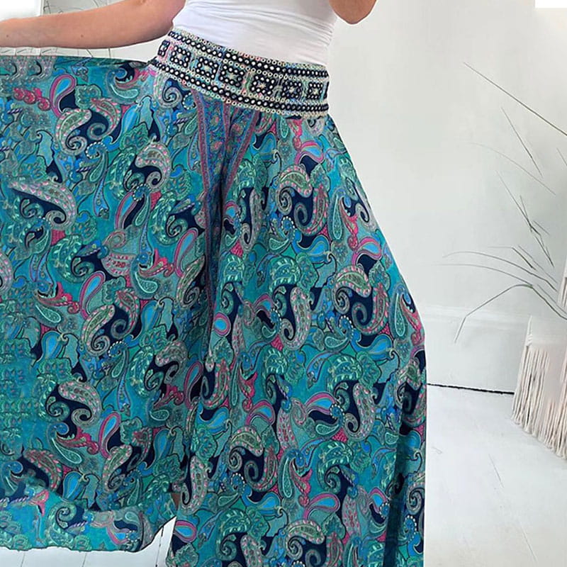 Azmira | Boho Wide-Leg Pants