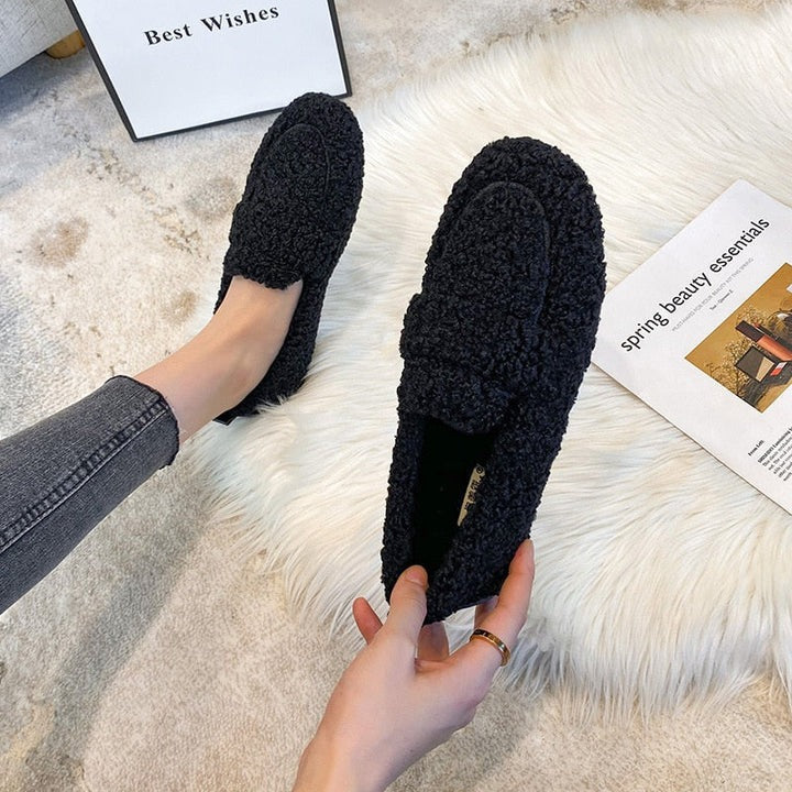 Isla | Cozy Sherpa Loafers