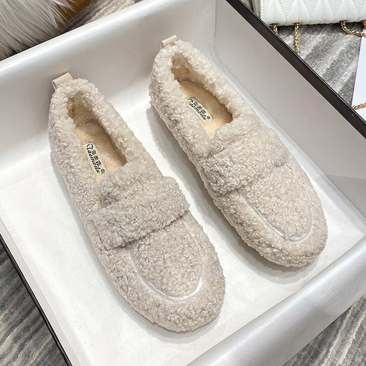 Isla | Cozy Sherpa Loafers