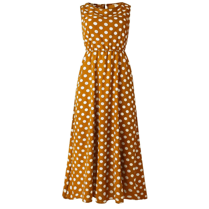 Lenka | Polka Dot Maxi Dress